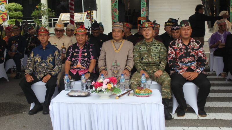 Dandim 1016/Plk Hadiri Upacara Peringatan HUT Ke-69 Provinsi Kalimantan Tengah