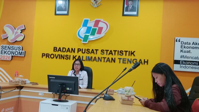 Bulan Mei BPS Catat Kalteng Inflasi 0,34 Persen.