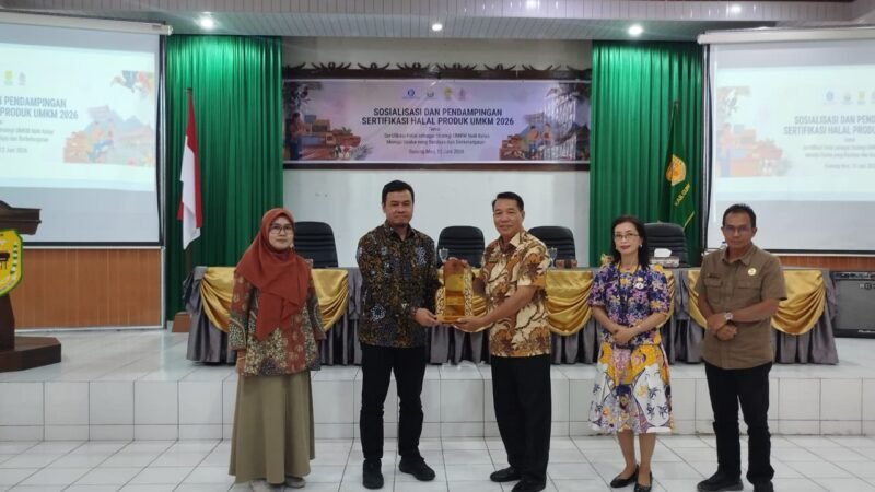 Bank Indonesia Percepat dan Perluas Sertifikasi Halal UMKM Gunung Mas.
