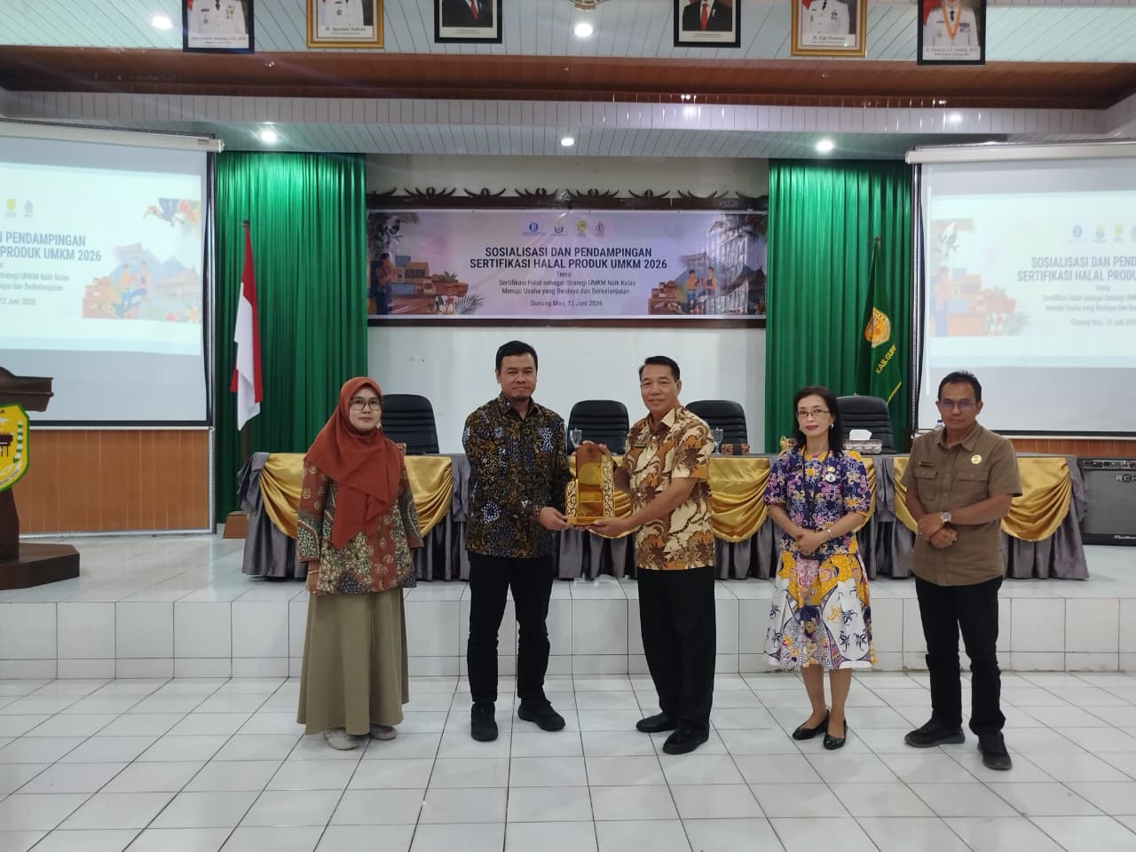 Bank Indonesia Percepat dan Perluas Sertifikasi Halal UMKM Gunung Mas.