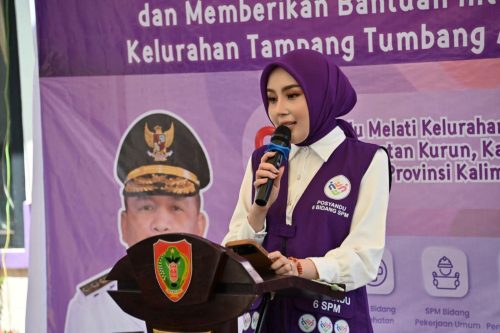 Ketua Tim P-PKK Kalteng Perkuat 6 SPM Kabupaten Gunung Mas.