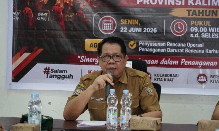 Hadapi Ancaman Karhutla, Kalteng Perkuat Koordinasi.