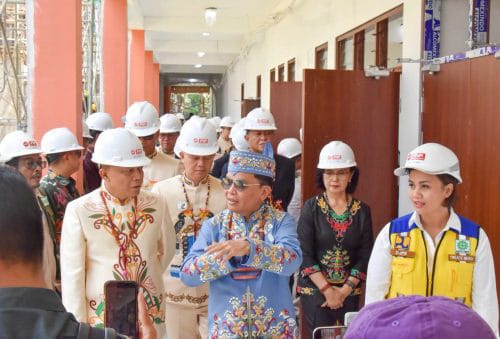 Bersama Bupati, Gubernur Tinjau Progres Sekolah Rakyat.