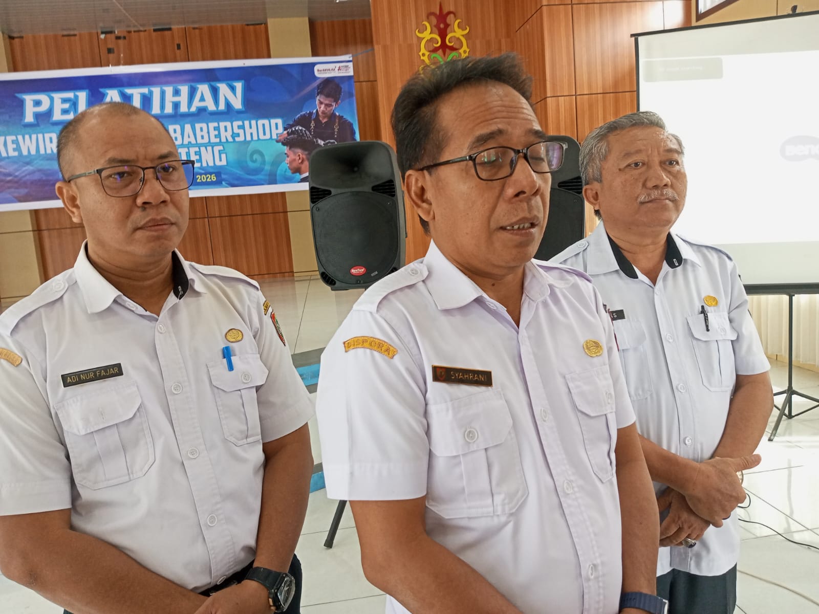 Dispora Beri Pelatihan Barber Shop Kepada Generasi Muda Kalteng.