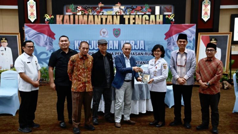 Pemerintah Kalteng Terima Tim Panja RUU Kabupaten dan Kota Komisi II DPR RI.