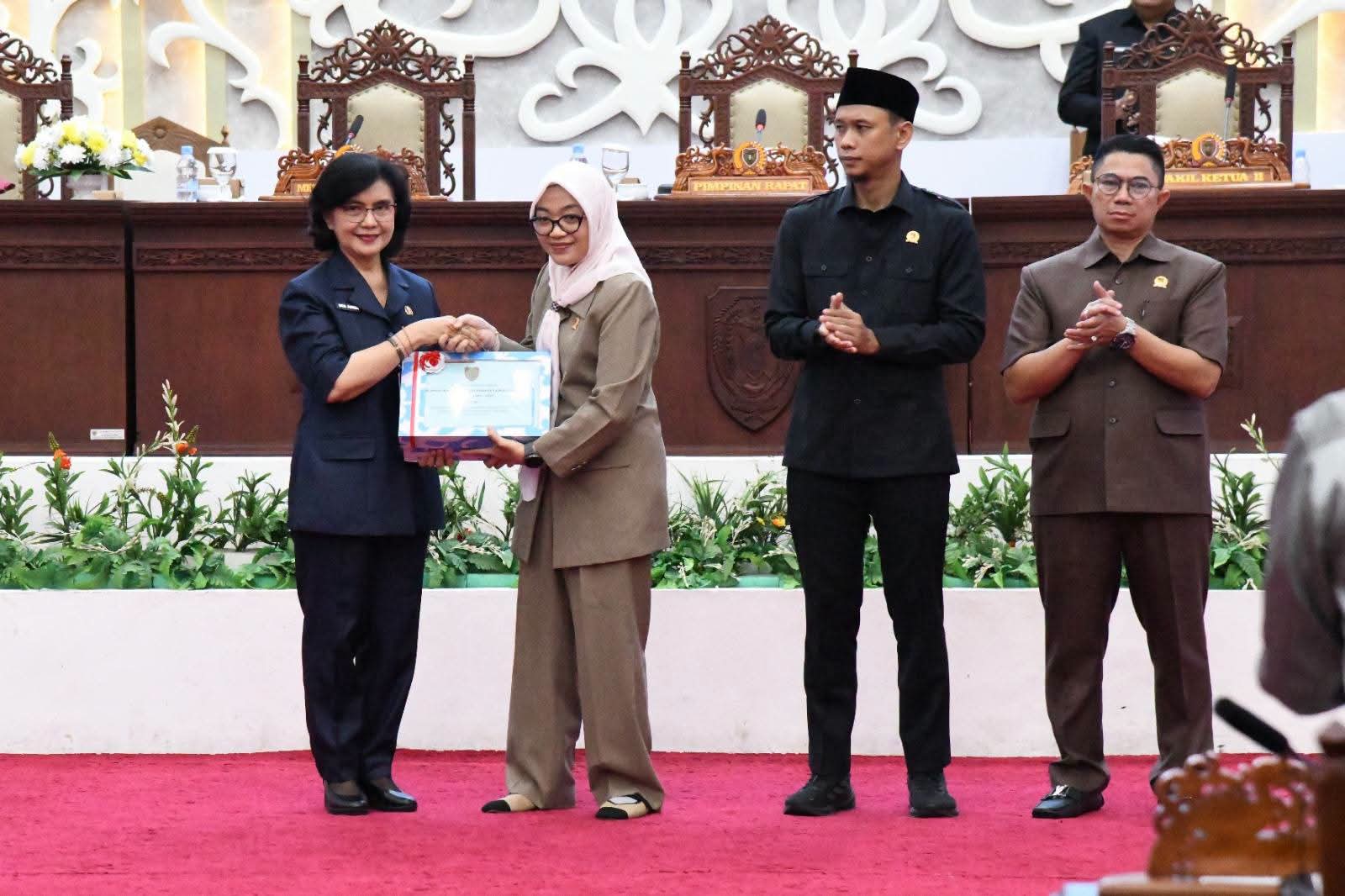 Dewan Gelar Paripurna III, Terima Raperda tentang Pertanggungjawaban Pelaksanaan APBD Tahun Anggaran 2025.
