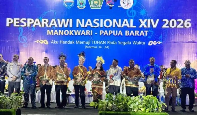 Di Pesparawi Nasional ke XIV Kalteng Berhasil Raih 11 Medali Emas dan Satu Perak.