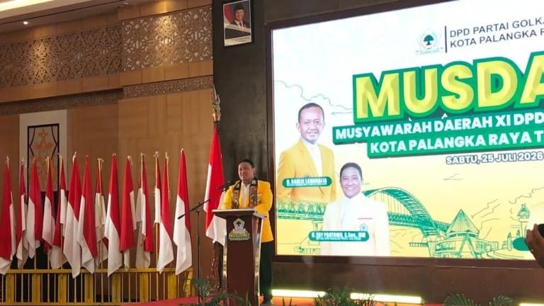 Ketua Golkar Kalteng Edy Pratowo, Musda XI Ruang Evaluasi dan Perkuat Organisasi.