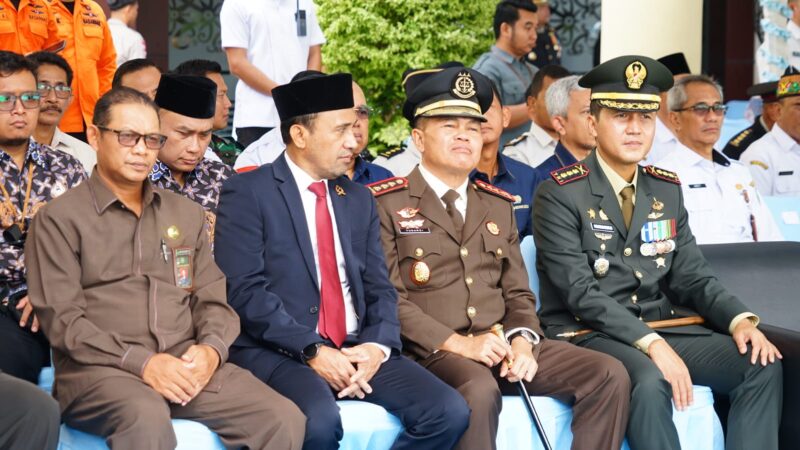 Bentuk Sinergi, Dandim 1016/Plk Hadiri Upacara Peringatan HUT Bhayangkara ke-80