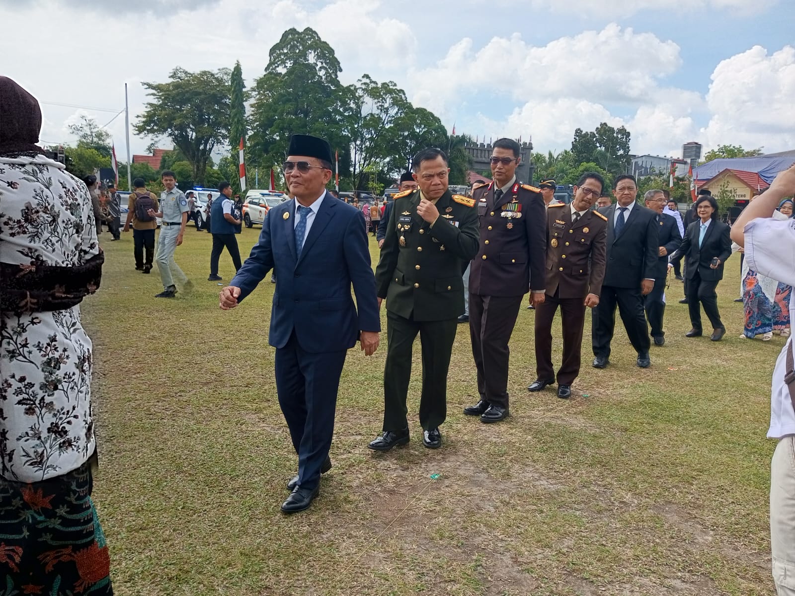 HUT Bhayangkara 80 Dimeriahkan Tarian Manasai dan Bhati Sosial.
