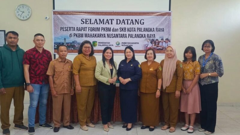 Forum PKBM dan SKB se-Kota Palangka Raya Bahas Persiapan Tahun Ajaran Baru 2026/2027.