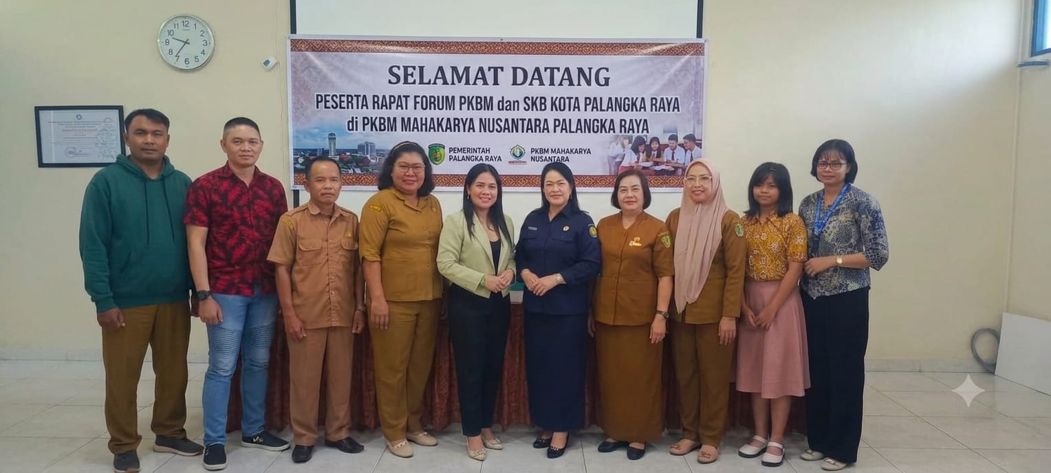 Forum PKBM dan SKB se-Kota Palangka Raya Bahas Persiapan Tahun Ajaran Baru 2026/2027.