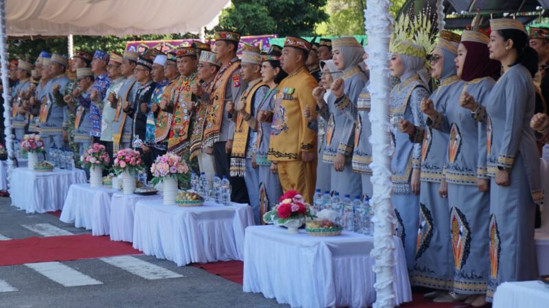 Wujud Sinergi dengan Pemda, Dandim 1016/Plk Hadiri Peringatan Hari Jadi Kota Palangka Raya