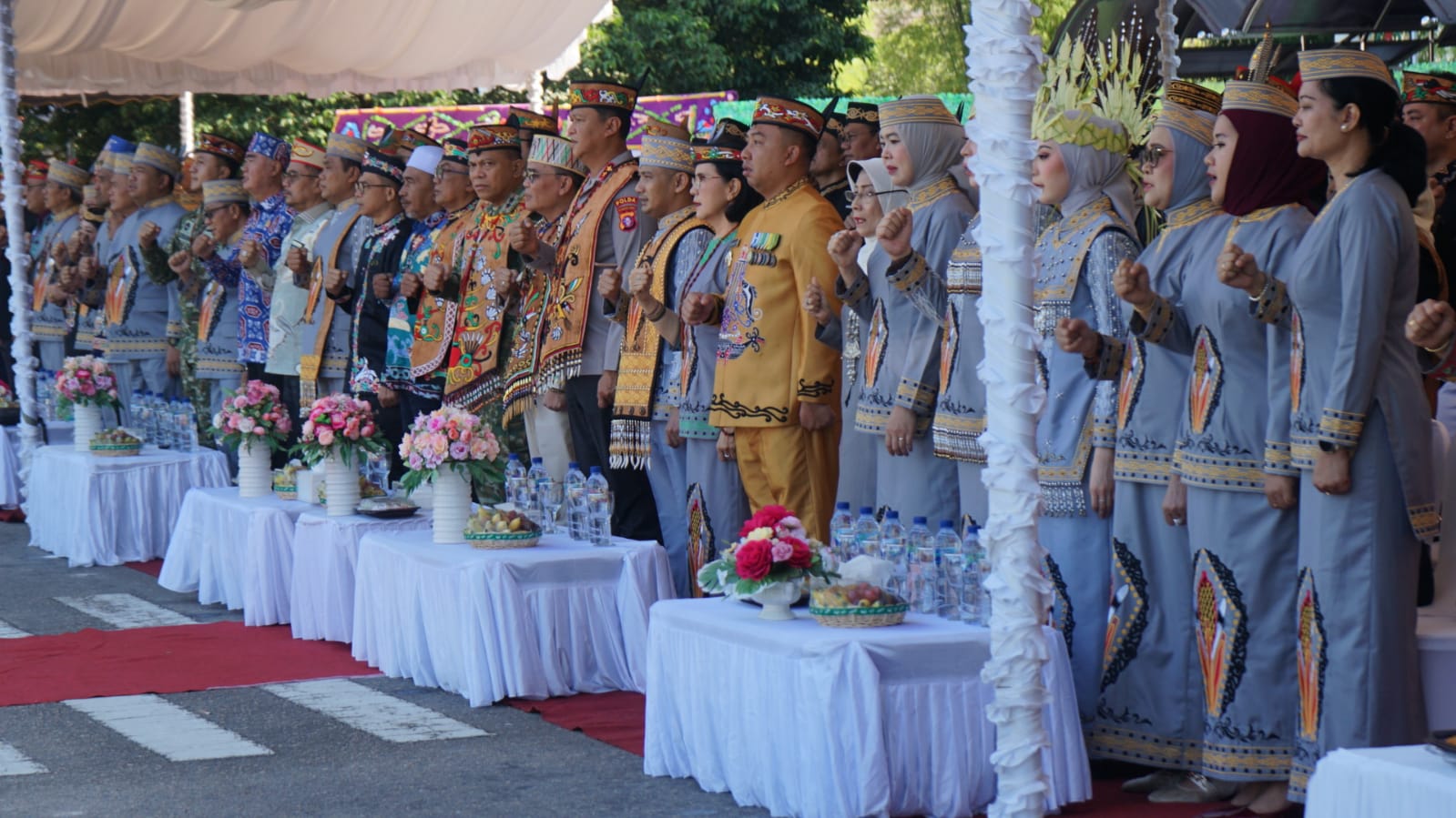 Wujud Sinergi dengan Pemda, Dandim 1016/Plk Hadiri Peringatan Hari Jadi Kota Palangka Raya