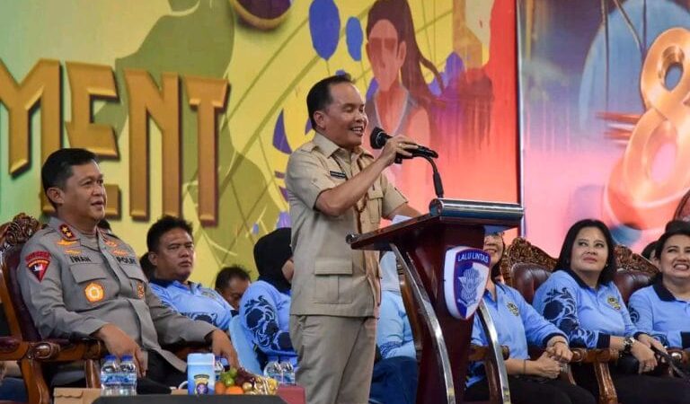 Gubernur Agustiar Sabran Buka Turnamen Voli KapolDa Cup II 2026.