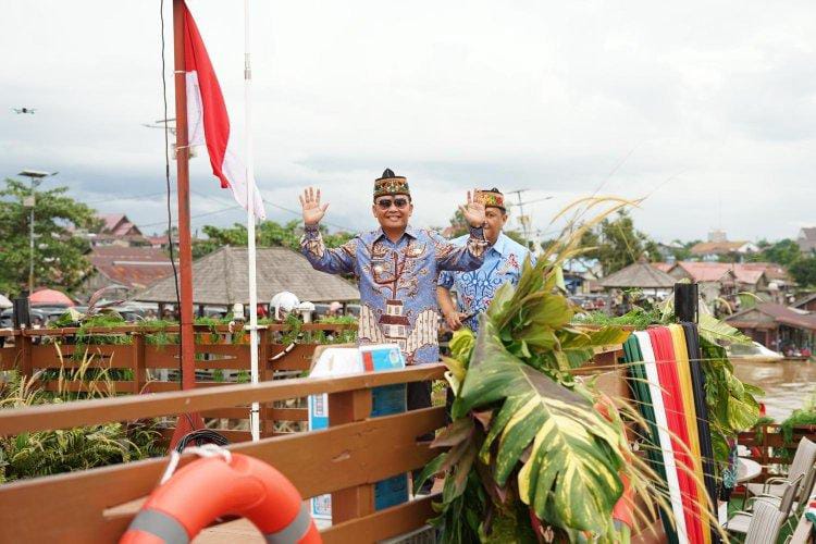 Pemerintah Kalteng Optimalkan Operasional Kapal Susur Sungai.