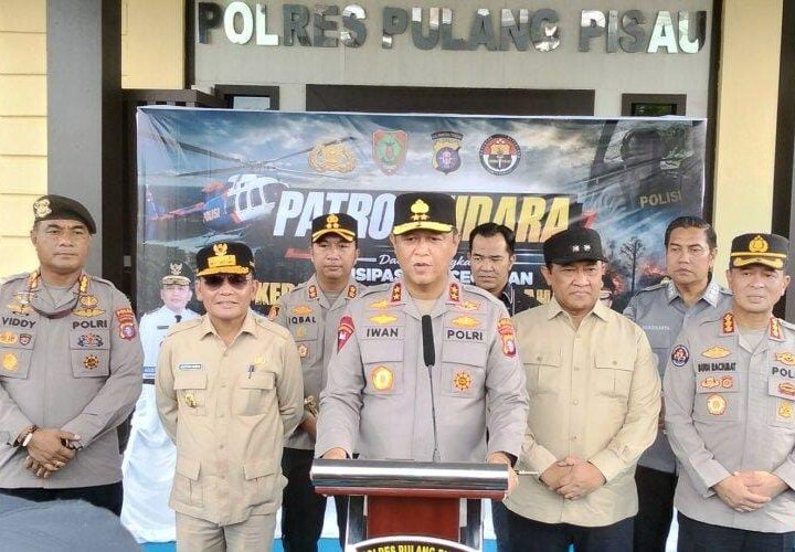 Gubernur, Wagub dan Kapolda Temukan di Tumbang Nusa Hot Spot Membara.