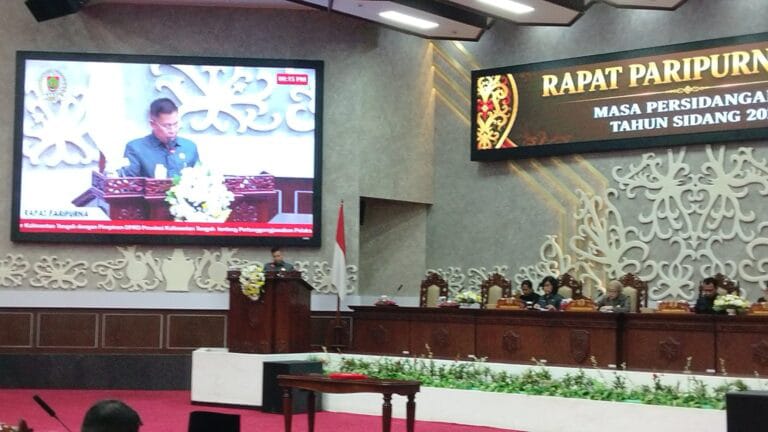 Juru Bicara Dewan, APBD Kalteng 2025 Defisit Rp 149,53 Milyar.