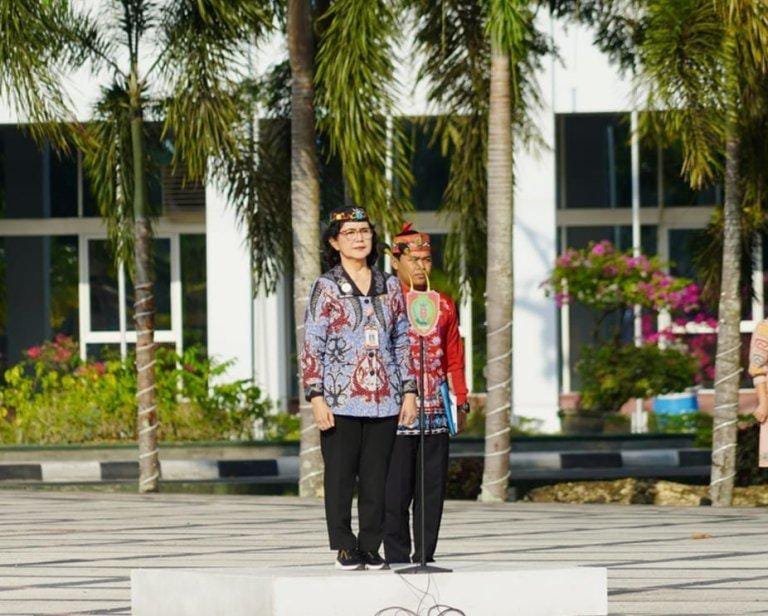 Sekda Pimpin Peringatan HANI 42, Sayang Anak Sayang Infonesia.