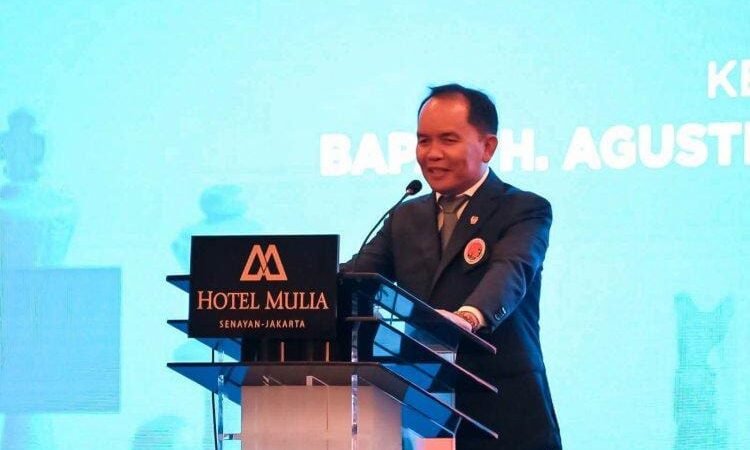 Ketua Umum Koni Pusat, Agustiar Resmi Pimpin PB Percasi Priode 2026-2030.