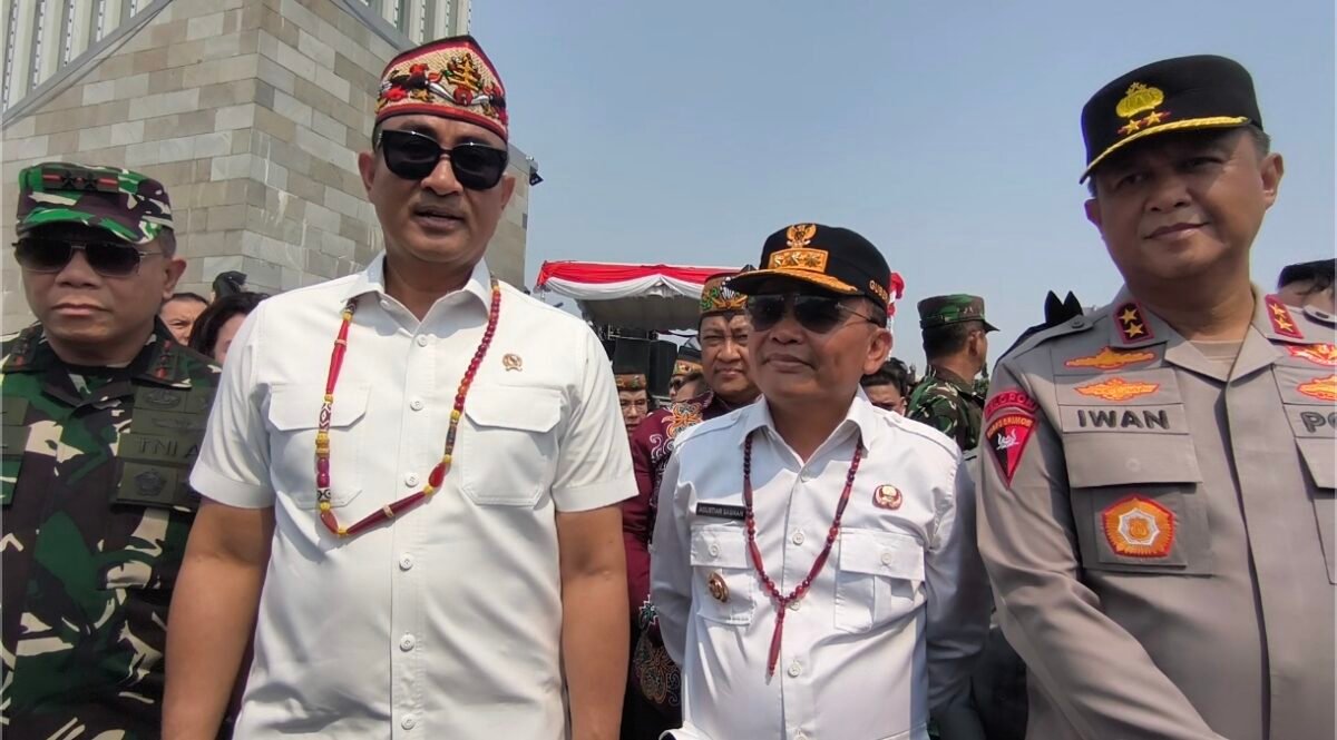 Didampingi Gubernur, Kepala BNN Pusat Deklarasikan Akbar Terhadap Narkoba.