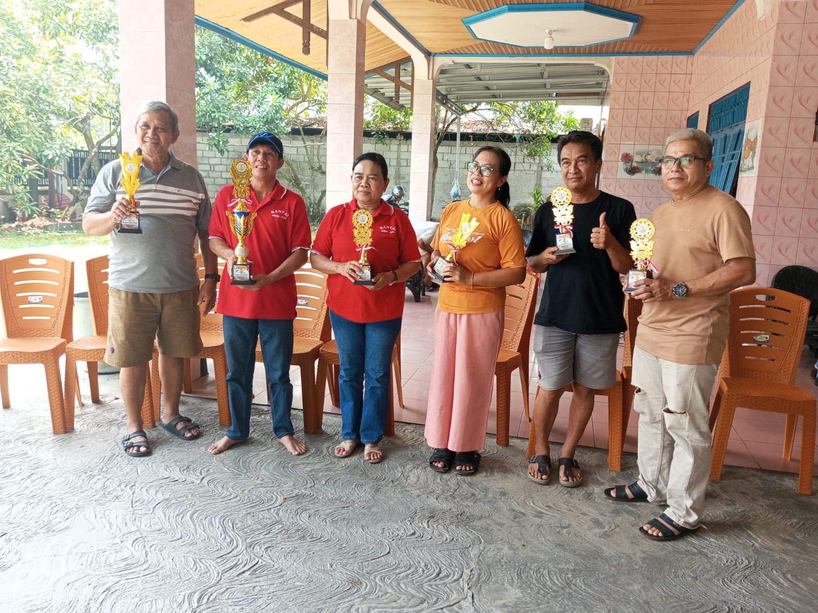 Juara II Porseni HUT RI 81 Dusmala-Tebama Bantai Menting Tilung Syukuran.