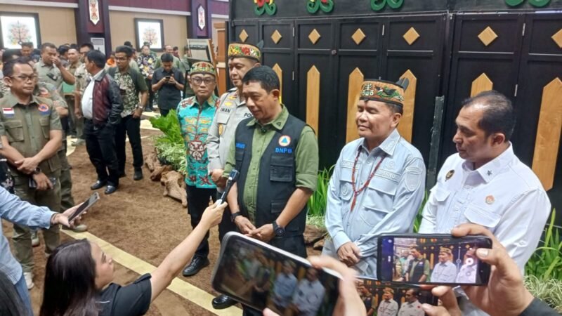 Rakor Karhutla, BNPB Janji Bantu Pesawat Water Bom dan Pesawat OMC.