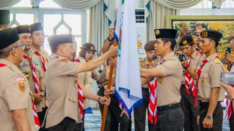 Gubernur Agustiar Sabran Lepas Kontingen Kalteng Ke Jamnas XII