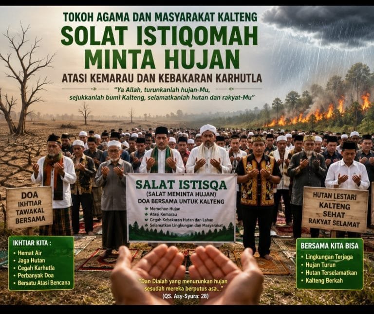 Atasi Kekeringan, Pemerintah dan Ulama di Minta Laksanakan Salat Istisqa.