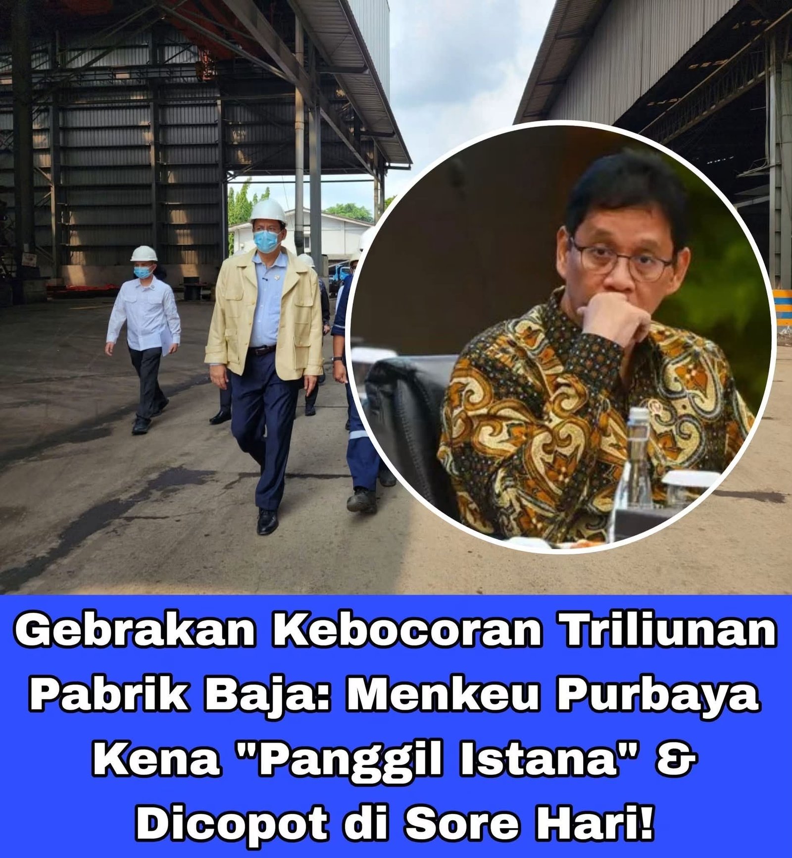 Menkeu di Copot Mendadak, Picu Berbagai Spekulasi Terkait Penerimaan dan Belanja Negara.