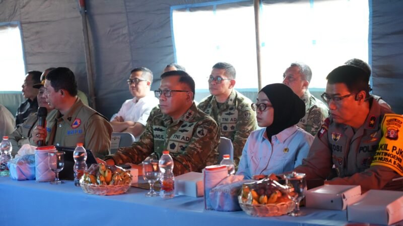 Pangdam XXII/TB Hadiri Rapat Evaluasi Satgas Karhutla Kalteng Dipimpin Kepala BNPB