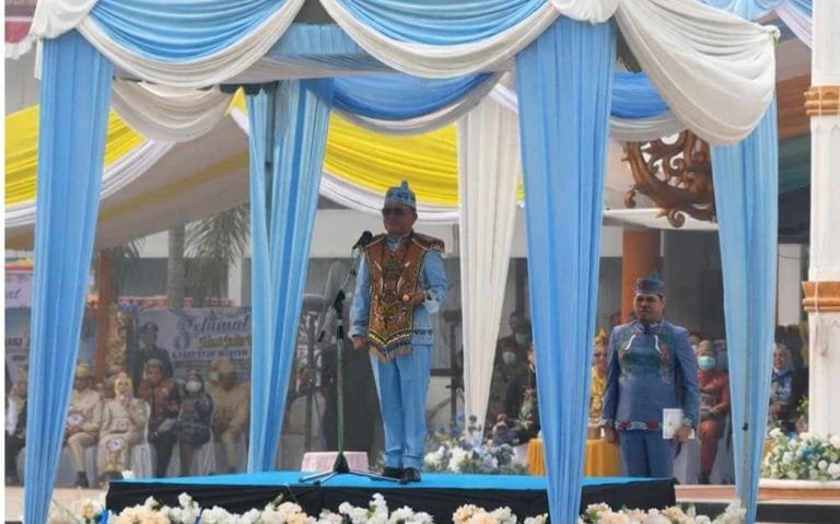 Pimpin HUT Barsel 67, Gubernur Minta Wujudkan Tema “Bekerja Bersama, Merangkul Semua”.