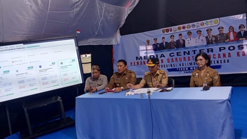 Agustiar dan Edy Pratowo Pilih Temui Pers, Aksi Masa Nyaris Jebol Pagar Kantor Gubernur.