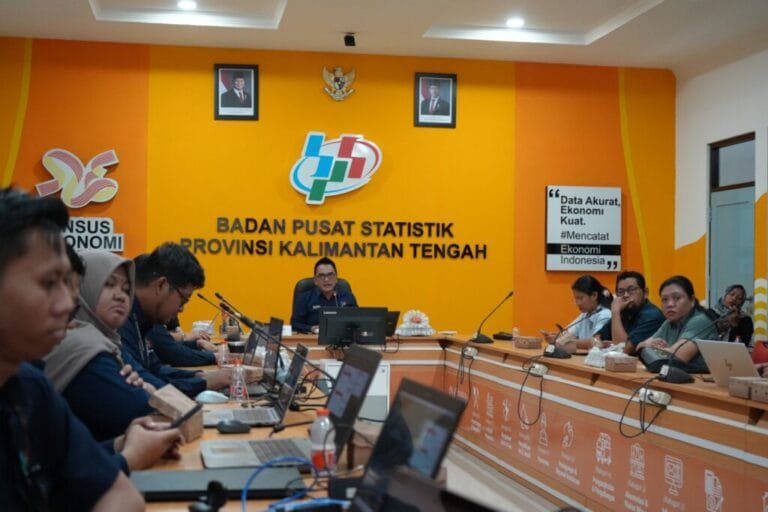 Kepala BPS Kalteng Ungkap Nilai Tukar Petani Naik 1,88 Persen.