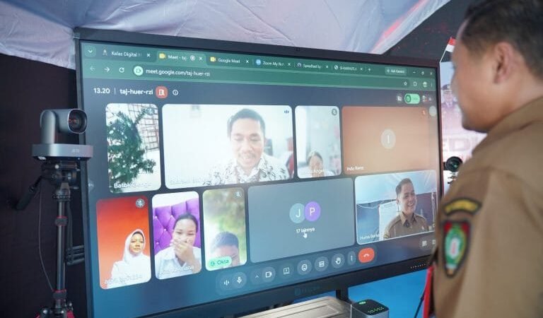 Dampak Karutla, Kadisdik Sapa Siswa Sampit Melalui PJJ.