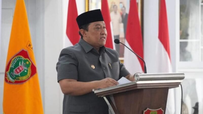 Mewakili Gubernur, Wagub Edy Pratowo Lepas Peserta MTQ Tingkat Nasional Ke XXXI.