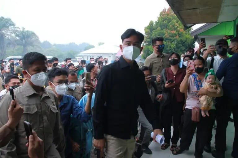 Wapres Gibran Kunker di Kalteng, Tinjau Warga Terdampak Karhutla.