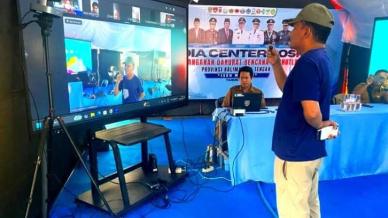 Kabut Asap Disdik Kalteng Pastikan Kelas Digital Tetap Berjalan.