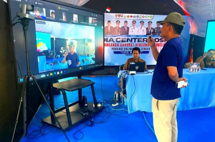 Kabut Asap Disdik Kalteng Pastikan Kelas Digital Tetap Berjalan.