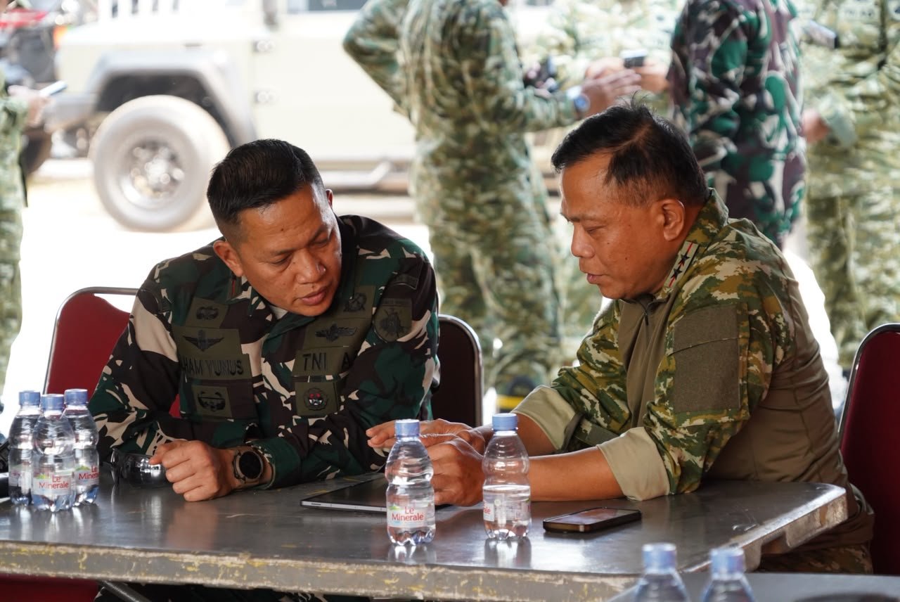 Pangdam XXII/TB Tinjau Lahan Gambut di Ring 1 Guntung Damar