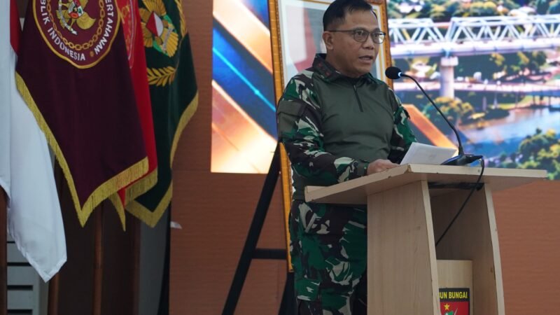Pangdam XXII/TB Hadiri Kegiatan Penataan Pemanfaatan BMN Satker dan Jajaran