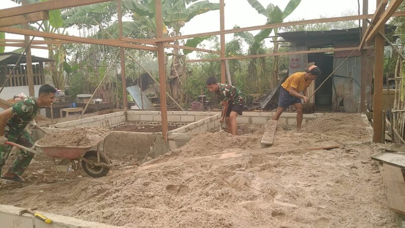 Pra TMMD, Kodim 1016/Plk Mulai Rehab Rumah Tidak Layak Huni