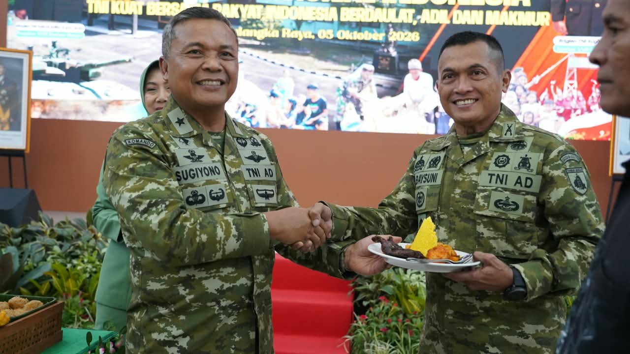 Kasdam XXII/TB Pimpin Syukuran HUT ke-81 TNI