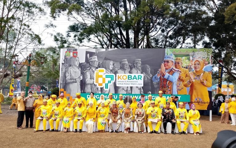Gubernur Agustiar Sabran : HUT Kobar 67 Momentum Bersinerji Lebih Maju.