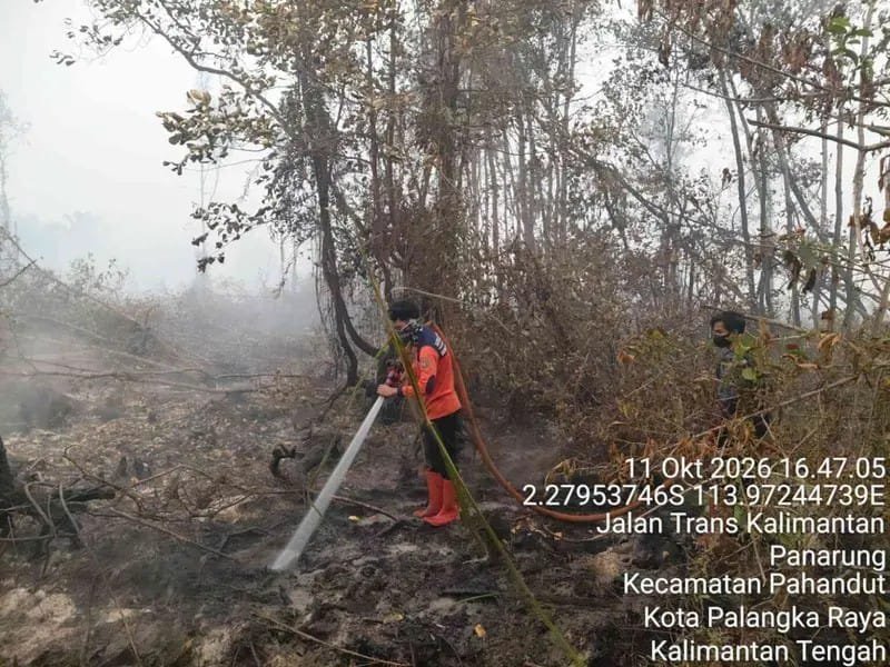 Terdetekasi 3.908 Hotspot, Pemerintah Optimalkan 12.717 Personil.
