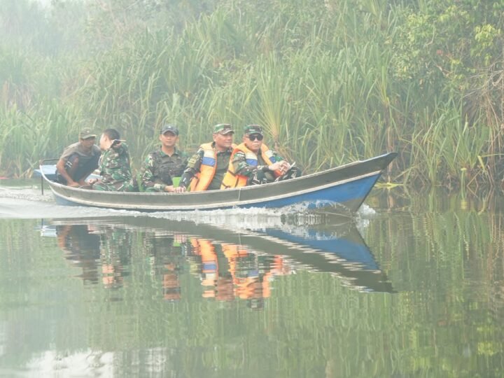 GERAK CEPAT PANGDAM XXII/TAMBUN BUNGAI TANGANI KARHUTLA TNTP, TINDAK LANJUTI ARAHAN PRESIDEN