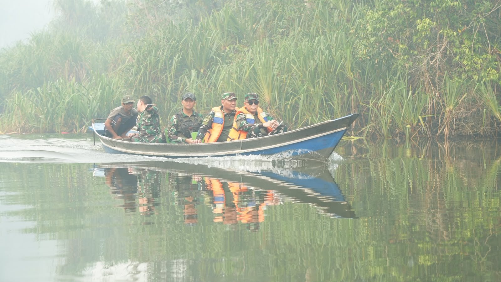 GERAK CEPAT PANGDAM XXII/TAMBUN BUNGAI TANGANI KARHUTLA TNTP, TINDAK LANJUTI ARAHAN PRESIDEN