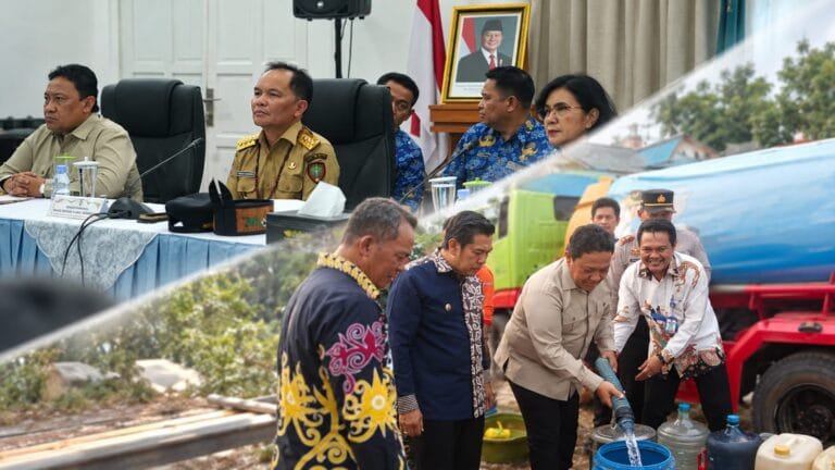 Atasi Karhurla Kalteng Siagakan 5.612 Sarpras dan Salurkan 10 Juta Liter Air.